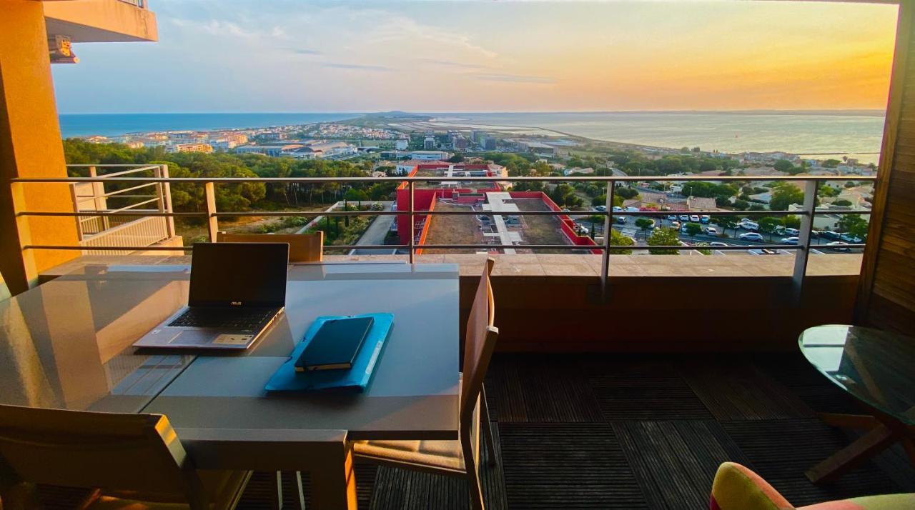 Luxueux T3 Piscine Et Vue Somptueuse Apartamento Sète Exterior foto